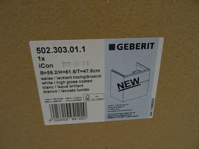 Geberit - icon - 502.303.01.1 - wastafelonderkast - afbeelding 3 van  3