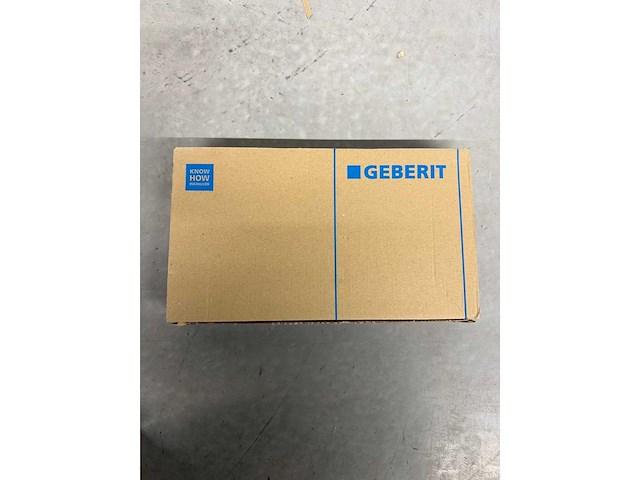 Geberit - omega30 - bedieningsplaat square 2-toets spoeling, designstrook chroom, afdekplaat en toetsen zwart - afbeelding 4 van  4