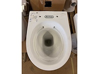 Geberit - renova 500.480.01.2 - staand closet diepspoel pk rimfree wit (2x) - afbeelding 3 van  5