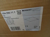 Geberit - setaplano - 154.290.11.1 - douchebak - afbeelding 2 van  3