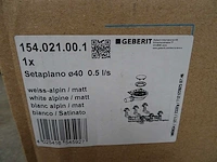 Geberit - setaplano - 154.290.11.1 - douchebak - afbeelding 3 van  3