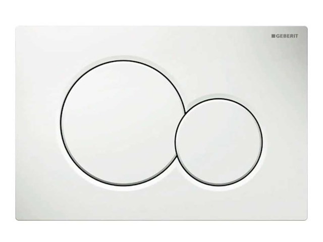 Geberit - sigma01 - bedieningspanelen toilet - toiletaccessoire (2x) - afbeelding 1 van  5
