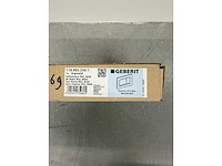 Geberit - sigma30 - bedieningsplaat, 2-toets spoeling mat zwart - afbeelding 2 van  2