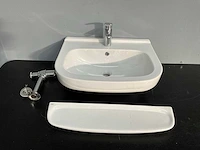 Geberit - sphinx 300 basic - wastafel en kraan met toebehoren