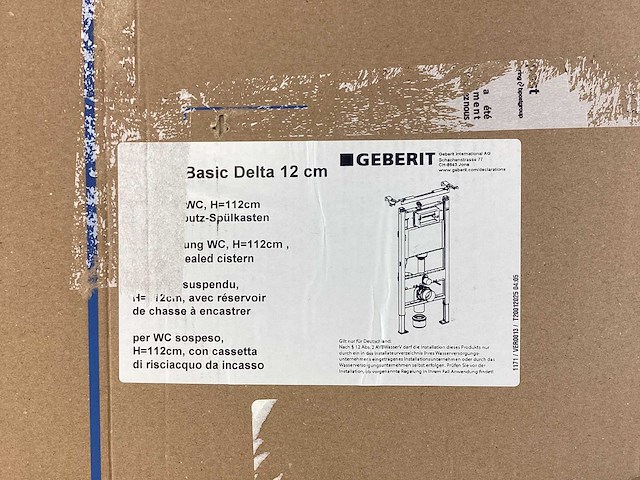 Geberit - up100 - inbouwreservoir - afbeelding 2 van  4