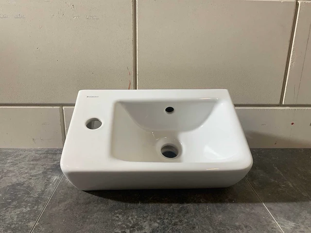 Geberit - wastafel 40 x 25 cm - afbeelding 2 van  6