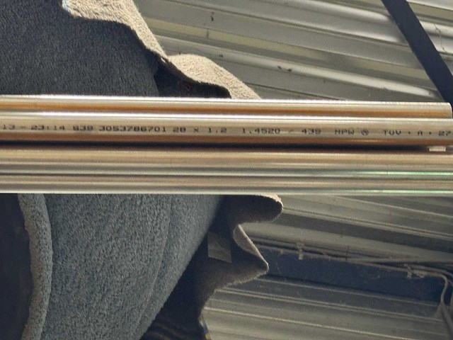 Geberit 0u13192 mapress rvs systeemleiding 22mm 6m (8x) - afbeelding 3 van  3