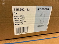 Geberit 115.202.11.1 urinoirscheidingswand (4x) - afbeelding 3 van  3