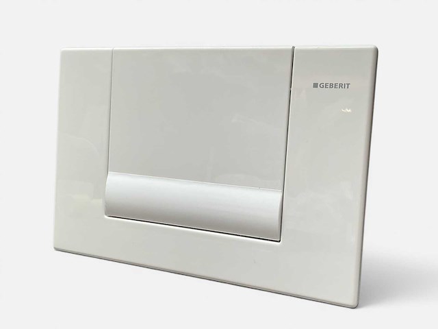 Geberit 115760211 bedieningspaneel metaal wit - afbeelding 1 van  1