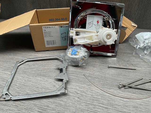 Geberit 115819111 samba urinoir bediening - afbeelding 2 van  2