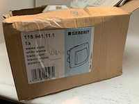 Geberit 115.941.11.1 1-knops pneumatische handdrukker hytouch - afbeelding 2 van  3