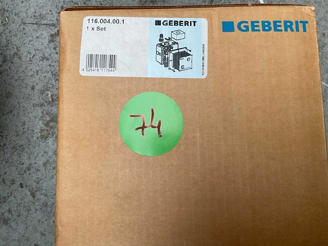 Geberit 116.004.00.1 ruwbouwset - afbeelding 2 van  2