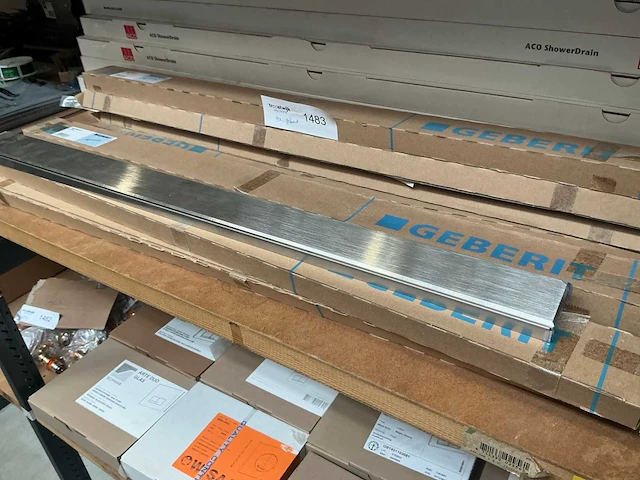 Geberit 154.350.00.1 douchegoot (9x) - afbeelding 1 van  4