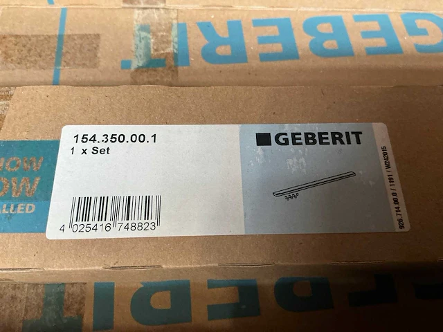 Geberit 154.350.00.1 douchegoot (9x) - afbeelding 2 van  4