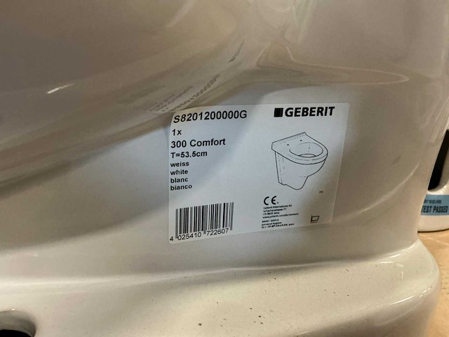 Geberit 300 comfort t53.5 toilet (4x) - afbeelding 3 van  3