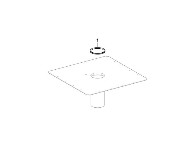 Geberit 359.147.00.1 pluvia element dampbarriere (4x) - afbeelding 2 van  5