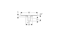 Geberit 359.147.00.1 pluvia element dampbarriere (4x) - afbeelding 3 van  5