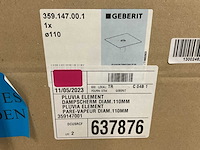 Geberit 359.147.00.1 pluvia element dampbarriere (4x) - afbeelding 5 van  5
