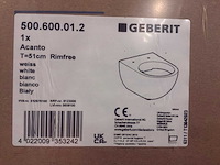 Geberit acanto rimfree toilet (12x) - afbeelding 4 van  4