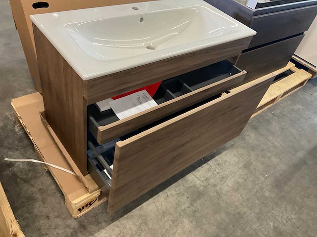 Geberit badmeubel met wastafel 100 cm - afbeelding 5 van  7