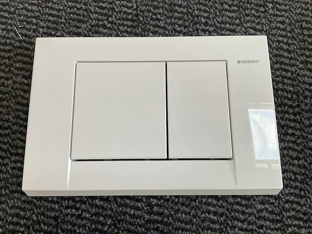 Geberit bedieningspaneel wit - afbeelding 1 van  2