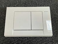 Geberit bedieningspaneel wit - afbeelding 1 van  2