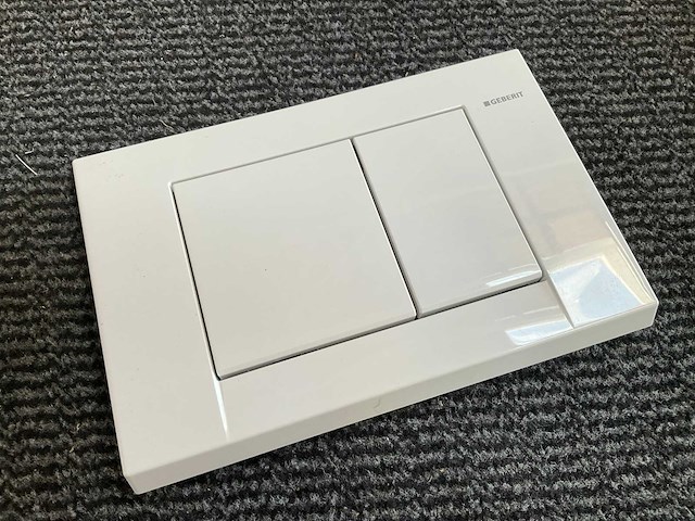 Geberit bedieningspaneel wit - afbeelding 2 van  2