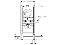 Geberit duofix 111.686.00.1 urinoir inbouwelement - afbeelding 2 van  4