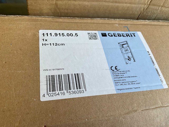 Geberit duofix 111.915.00.5 inbouwreservoir - afbeelding 5 van  5