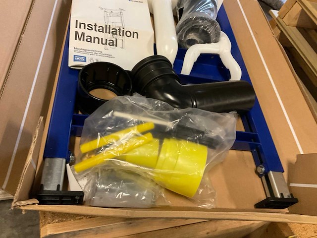 Geberit duofix basic delta inbouwreservoir met bedieningspaneel - afbeelding 3 van  8