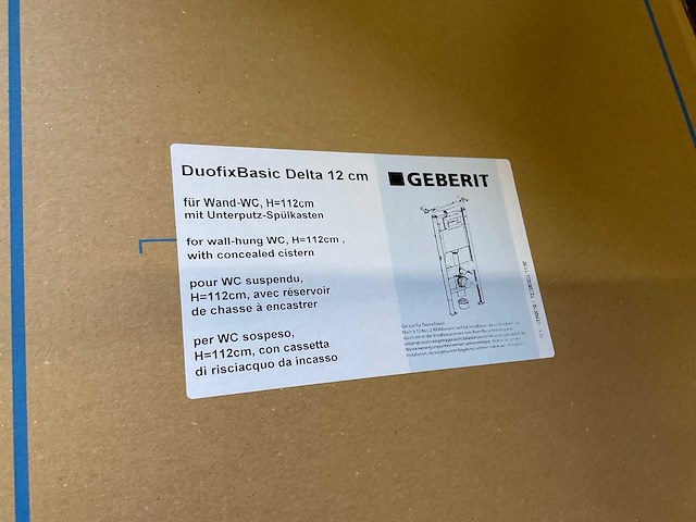 Geberit duofix delta up100 reservoir - afbeelding 4 van  6