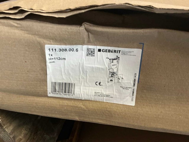 Geberit duofix inbouwreservoir 112 cm – 111.308.00.6 - afbeelding 2 van  3