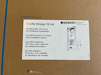 Geberit duofix omega 12 cm inbouwreservoir - afbeelding 4 van  4