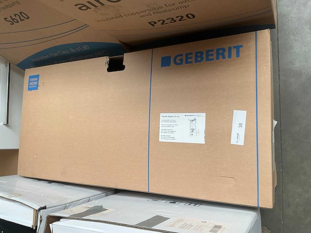 Geberit duofix sigma 12cm toiletinbouw frame - afbeelding 1 van  3