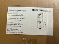 Geberit duofix sigma 8 cm inbouwreservoir - afbeelding 5 van  5