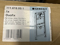 Geberit duofix urinoir element 112–130 cm - afbeelding 1 van  3