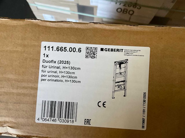 Geberit duofix urinoir inbouwreservoir - afbeelding 4 van  4
