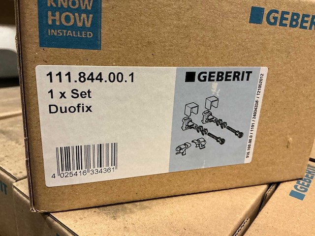 Geberit duofix voorzetwand bevestigingsset (19x) - afbeelding 3 van  3