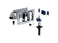 Geberit duofresh automatisch en stickhouder sigma 8cm glans chroom - afbeelding 1 van  3