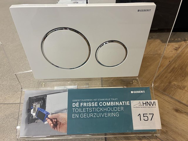 Geberit duofresh inbouwreservoir met 2 verfrissers. demonstratiemodel. - afbeelding 1 van  1