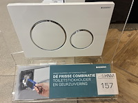 Geberit duofresh inbouwreservoir met 2 verfrissers. demonstratiemodel. - afbeelding 1 van  1
