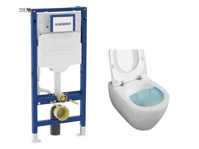 Geberit en villeroy & boch subway 2.0 wandcloset directflush ceramicplus 5614r0r1 - afbeelding 1 van  1