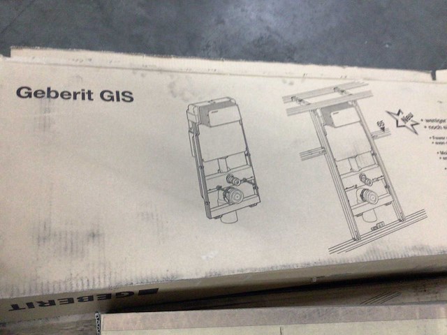 Geberit gls inbouwreservoir (3x) - afbeelding 3 van  3