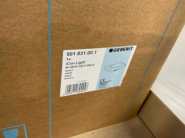 Geberit icon light fontein 38x28cm (4x) - afbeelding 9 van  9