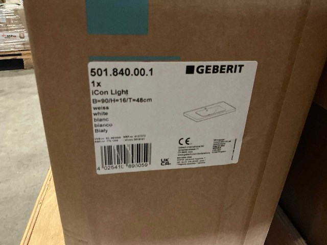 Geberit icon light wastafel - afbeelding 2 van  2