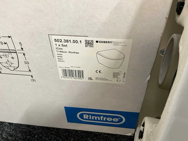 Geberit icon toilet - afbeelding 3 van  4