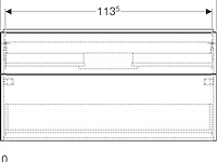Geberit icon wastafelonderkast 120 cm geberit, eiken - afbeelding 2 van  3