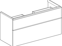 Geberit icon wastafelonderkast 120 cm geberit, eiken - afbeelding 3 van  3