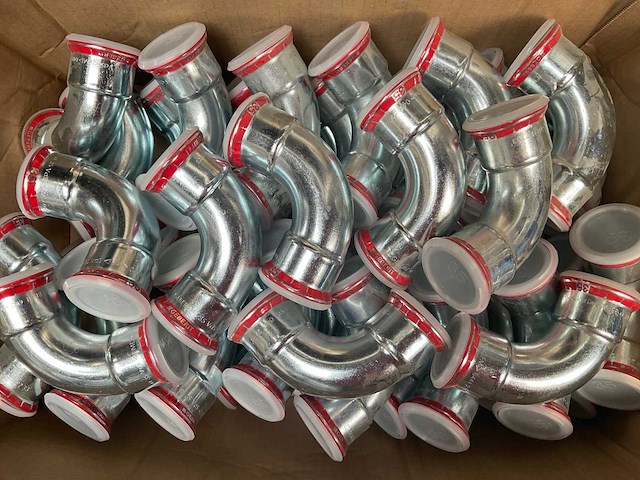 Geberit mapress c-staal bocht 90° 35mm (50x) - afbeelding 1 van  2
