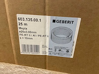 Geberit mepla 26x3.0mm 603.135.00.1 doos á 25m geïsoleerde meerlagenbuis - afbeelding 3 van  3